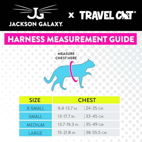 Travel Cat x Jackson Galaxy Harness and Leash Set (Medium)