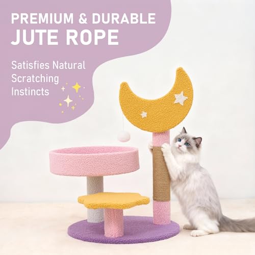Small Cat Tree (23.5" / Moon & Star)