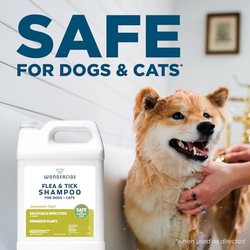 Flea & Tick Shampoo for Dogs and Cats (128 Fl oz)