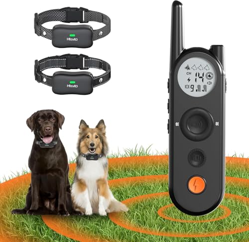 Wireless Dog Fence (X3 black for 2 dogs)