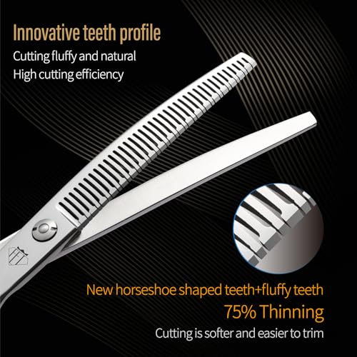 Dog Grooming Scissors (Thinner / 7.0 inch)