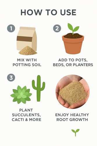 Horticultural Coarse Desert Sand for Plants (Coarse Sand / 1 Quart)