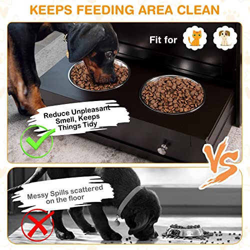 Pet Feeder Station (Brown)