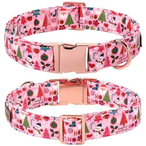 Christmas Dog Collar with Sailor Bow (Large (Pack of 1) / Ho Xmas(Sailor Bow))