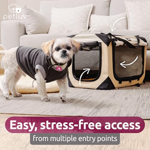 Cat & Dog Carrier (Tan / Medium)