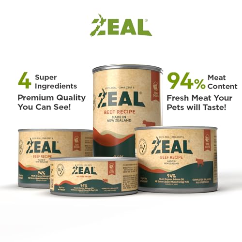 New Zealand Canned Wet Dog Food (6 Ounce (Pack of 12))