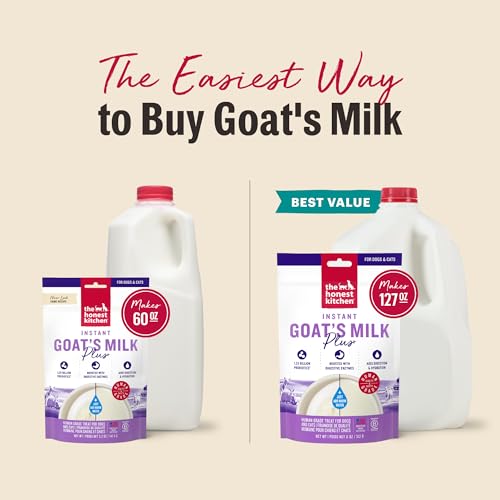 Instant Goat’s Milk with Probiotics for Dogs and Cats (11 Ounce (Pack of 1))