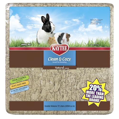 Clean & Cozy Natural Paper Bedding (72 Liter)