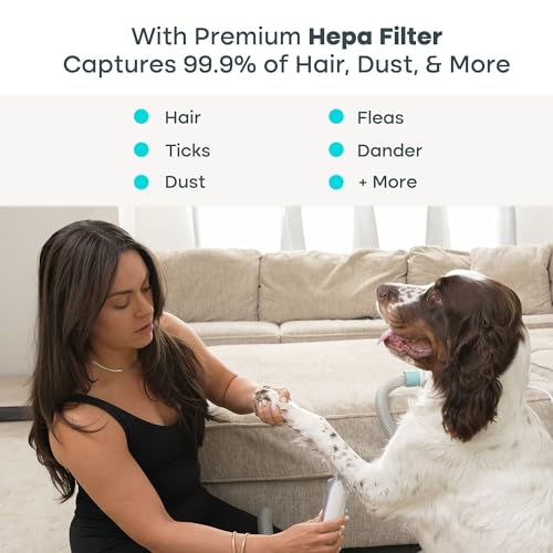 Pet Grooming Vacuum for Dogs & Cats