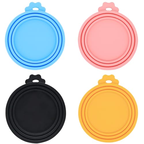 Food Can Covers (blue,pink,orange,black)