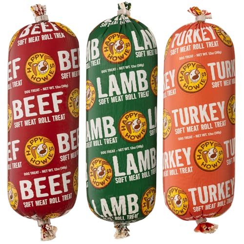 Soft Meat Roll Treat (12 Ounce (Pack of 3))