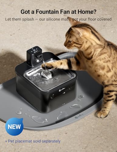 Cat Water Fountain Cordless (Black / Pro)