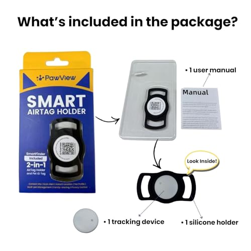 Smart Pet Tracker with QR ID Holder