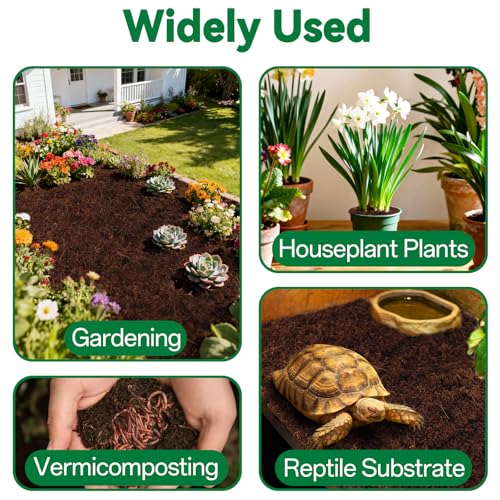 8 Pcs Coco Coir Brick for Plants (8pcs)