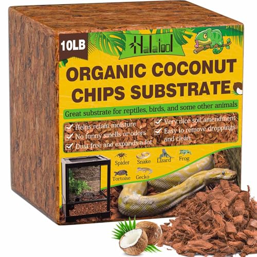 Organic 10LB Coconut Husk for Reptiles (10LB-1pack)