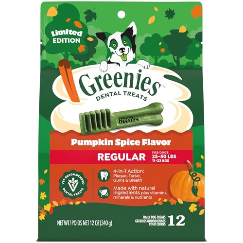 Regular Natural Dental Dog Treats (12 Count (Pack of 1))