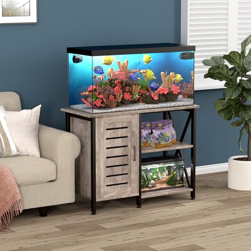 40 50 Gallon Fish Tank Stand (Greige / 40-50 Gallon)