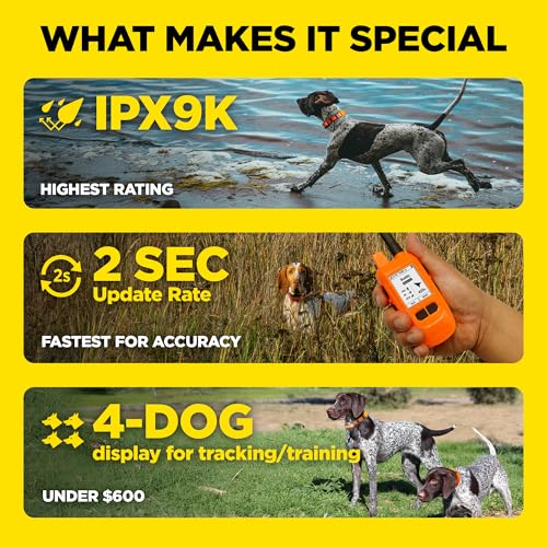 PATHFINDER2 MINI Compass Live GPS Dog Tracking & Training System (Pathfinder 2 Compass / 25 lbs and up)