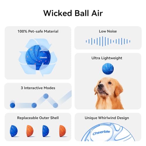 Smart Interactive Dog Toy (Blue)