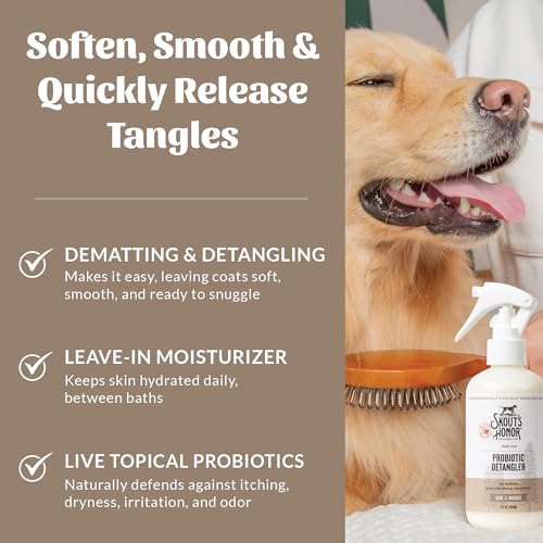 Probiotic Dog Detangler Spray (1-Pack / Dog of the Woods)