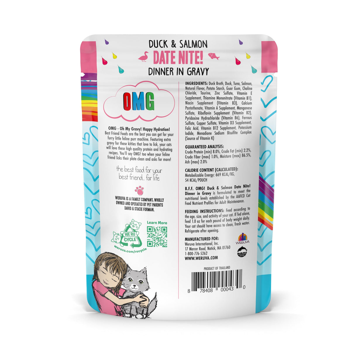 B.F.F. OMG Best Feline Friend Oh My Gravy! (2.8 Ounce (Pack of 12))