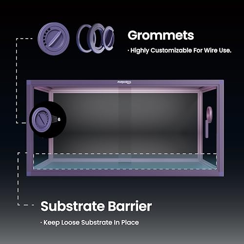 50 Gallon Reptile Enclosure (Royal Purple / 50 Gallon)
