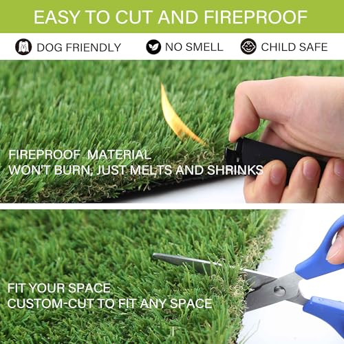 Fake Grass for Dog to Pee on Artificial Grass for Turf Mats for Puppy Training Dogs Pee Pads Extra Large for Dogs 6.5x10FT Dog Supplies Reusable (6.5x10 FT)