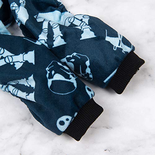 Small Dogs Outfit Soft Puppy Onesies Pjs Dog Pajamas Pet Coat Cat Apparel Comfy Doggie Jumpsuit Bodysuit for All Seasons (Star Wars / Small)