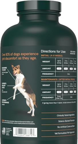 Extra Strength Healthy Hip & Joint for Dogs (120 Tablets)