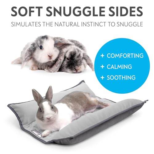 Snuggle Bunny Bolster Bed (Gray/Light Gray)