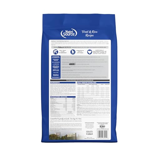 Dry Dog Food Trout and Rice (12 Pound (Pack of 1))