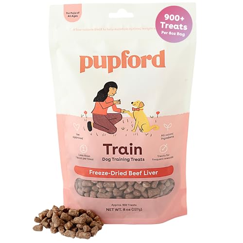 Freeze Dried Training Treats for Dogs & Puppies (8 Ounce (Pack of 1))