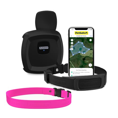 Guardian GPS Dog Fence Bundle with Replacement Pink Collar Strap