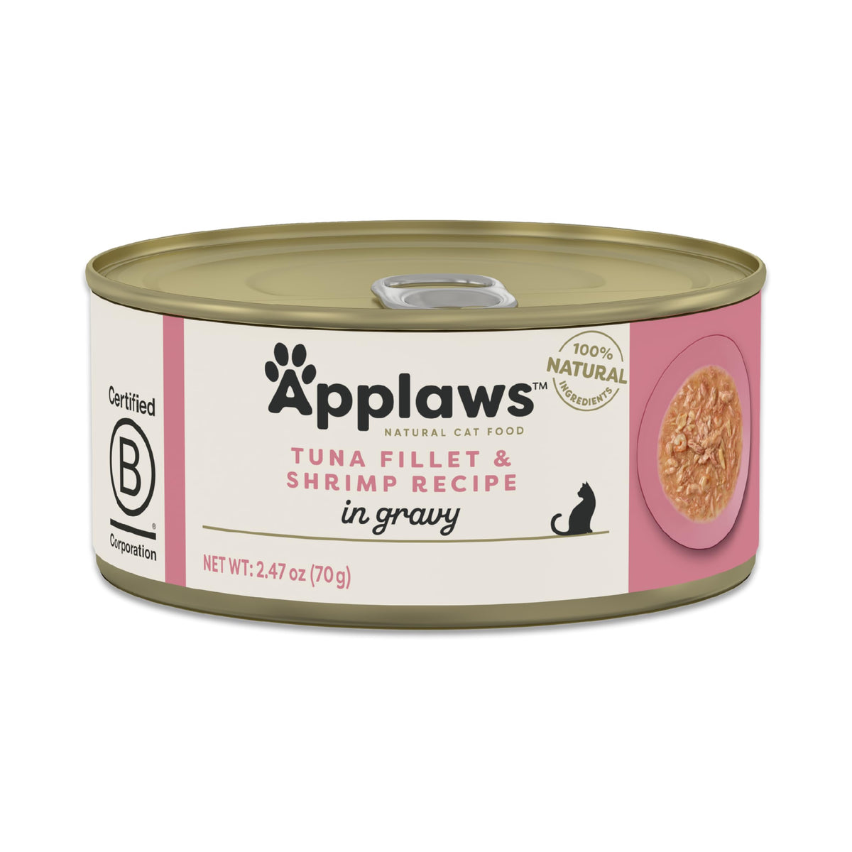 Tuna Fillet & Shrimp in Gravy Wet Cat Food 24 (2.47 Ounce (Pack of 24))