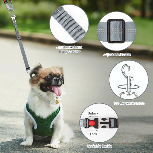 Dog Seat Belt for Car (Grey)