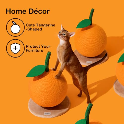 Orange Cat Scratching Post (Orange Scratching Post)