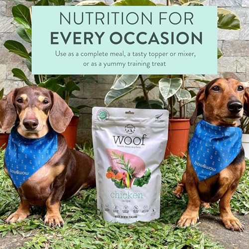 WOOF Freeze Dried Dog Food (35 Ounce (Pack of 1))
