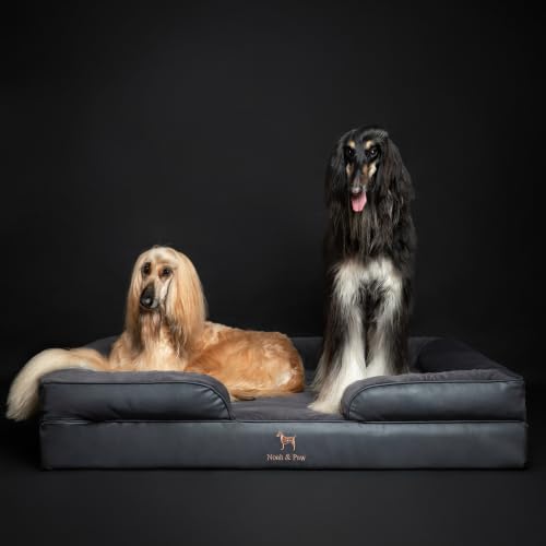 XXL Dog Bed Orthopedic Memory Cooling Foam (Charcoal - LE / XX-Large)