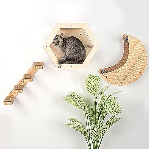 3 Piece Cat Wall Furniture Set