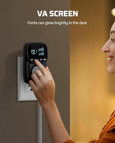 Temperature Controller Outlet 15A Thermostat Plug