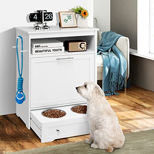 Pet Feeder Station (White)
