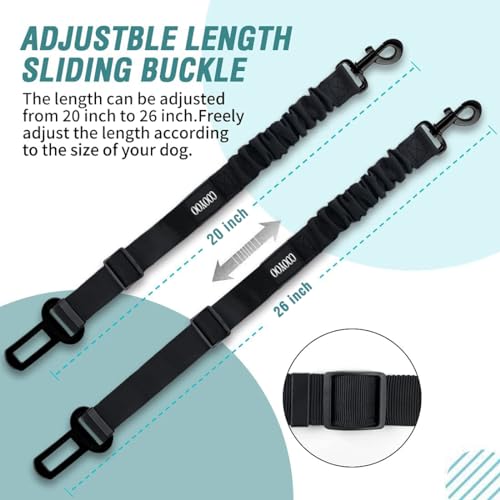 Dog Seat Belt (03-Teal)