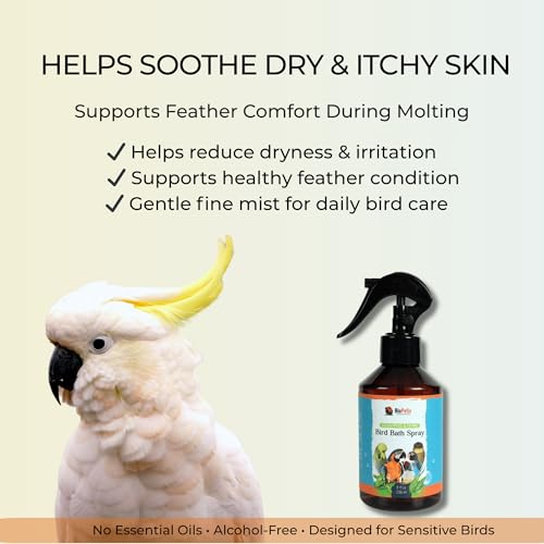 Bird Bath Spray for Parrots & All Birds