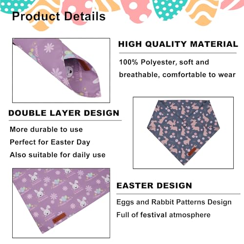 Easter Dog Bandanas (Small / Easter-2)