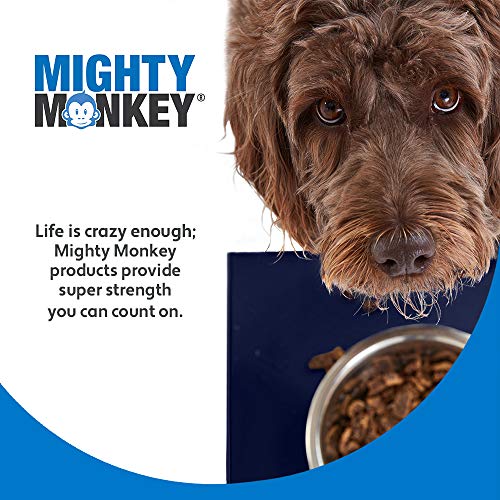100% Waterproof Dog Food Mat (Navy / 24"L x 16"W)