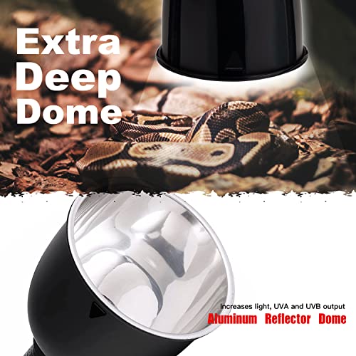 Reptile Light Fixture (5.5'' Deep Dome)