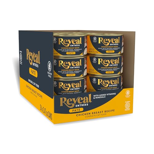 Entrées Chicken Breast Paté Wet Cat Food 24 (2.47 Ounce (Pack of 24))