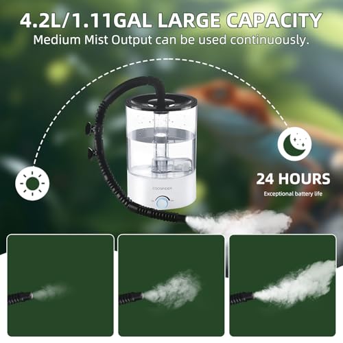 4.2L Top Fill Reptile Humidifier (4.2 liters)