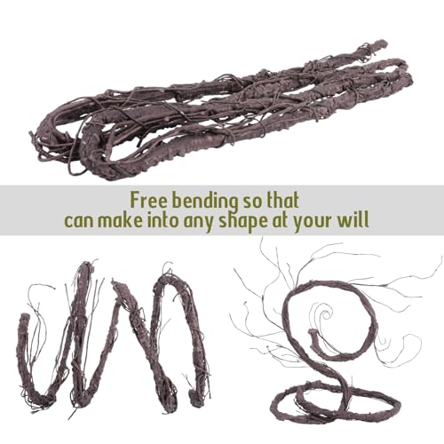 118" Bendable Artificial Grapevines Garland Tree Branches (Large)