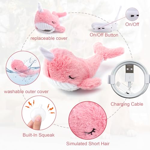 Interactive Dog Toys Whale (Whale)